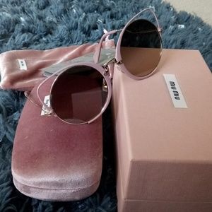 SOLD!! super cute authentic Miu Miu sunglasses